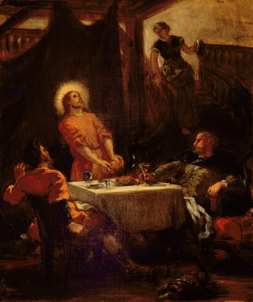 La Cena di Emmaus, 1853 - Brooklyn Museum of Art, New York